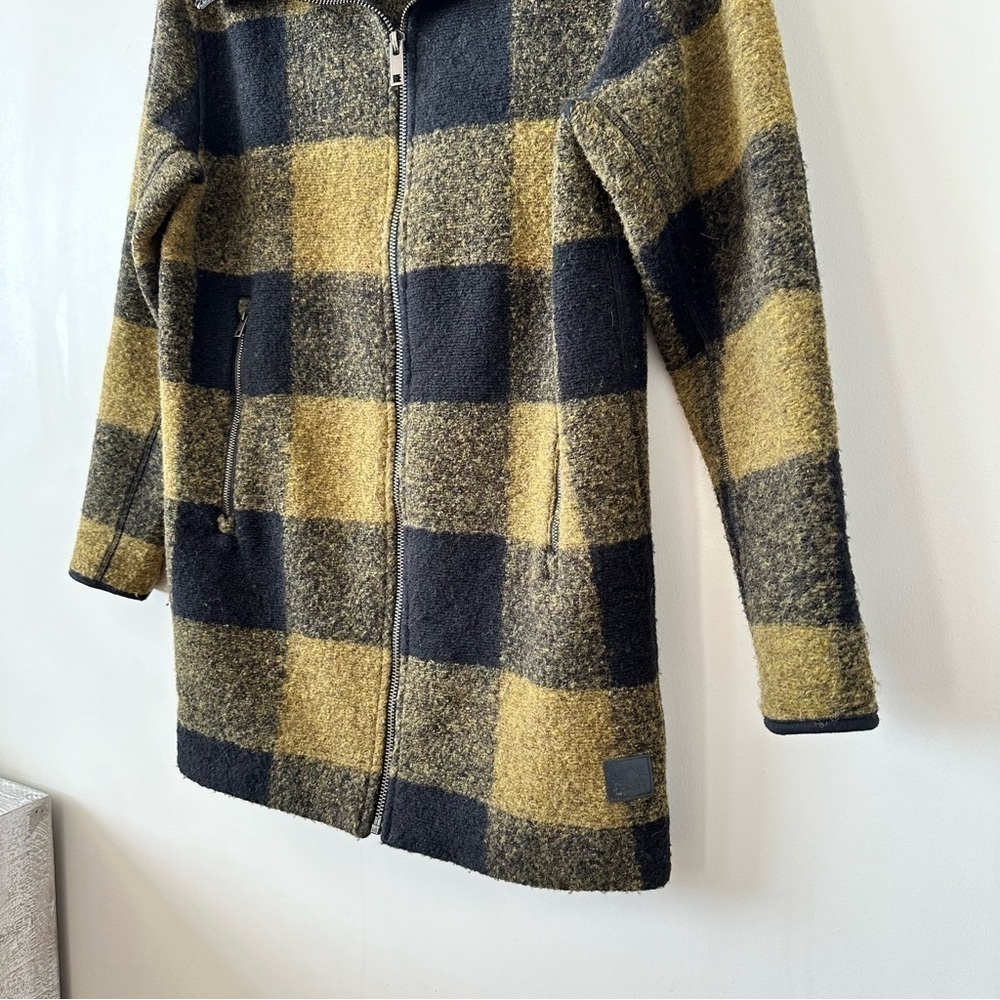 ROOTS-Wool Blend Seymour Plaid Winter Shacket/Jacket (Size:XS) - Picture 7 of 11